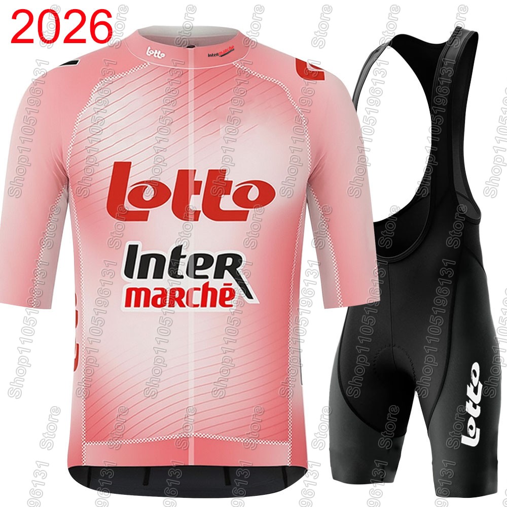 Mountain Biking Shorts - ล็อตโต อินเตอร์มาร์เช่ 2026 ชุดเสื้อปั่นจักรยานผู้ชายฤดูร้อนเบลเยียมเสื้อผ้าทีมชุดจักรยานเสือหมอบเสื้อจักรยานเสือภูเขาเสื้อขาสั้นเอี๊ยมเอ็มทีบี