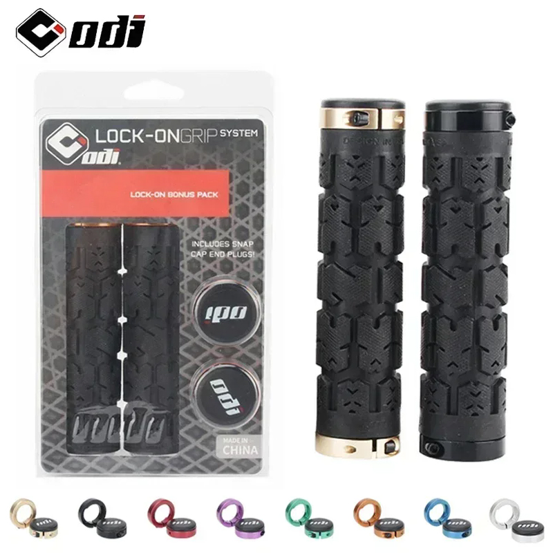 Mtb Grip Lock On - ODI Grips Lock-OnจักรยานHandlebar Anti-SlipพับจักรยานBMX DH Handle