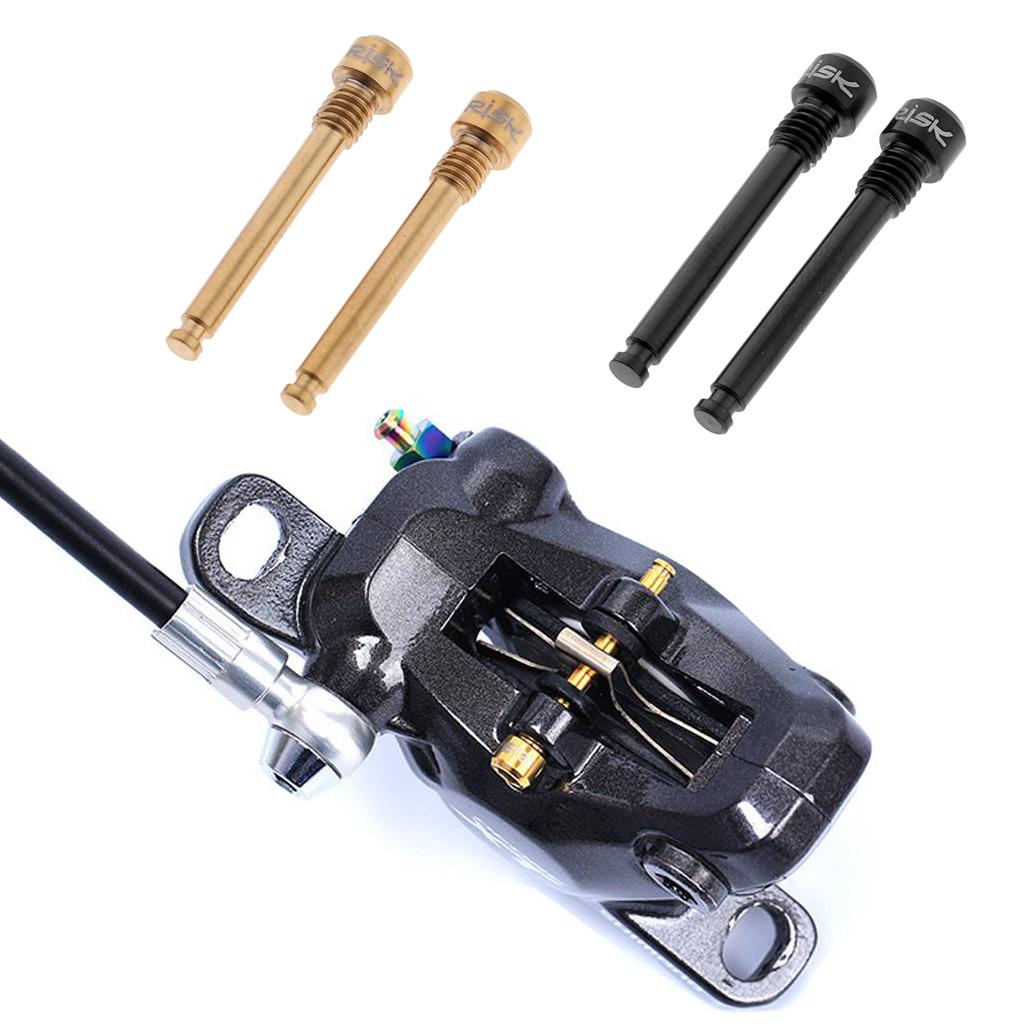 Mountain Biking Pads - ชุดปลั๊กยึดโบลท์เบรกไฮดรอลิกสำหรับจักรยานเสือภูเขาไทเทเนียม ชุดสกรูแผ่นดิสก์เบรกสำหรับจักรยานเสือภูเขา