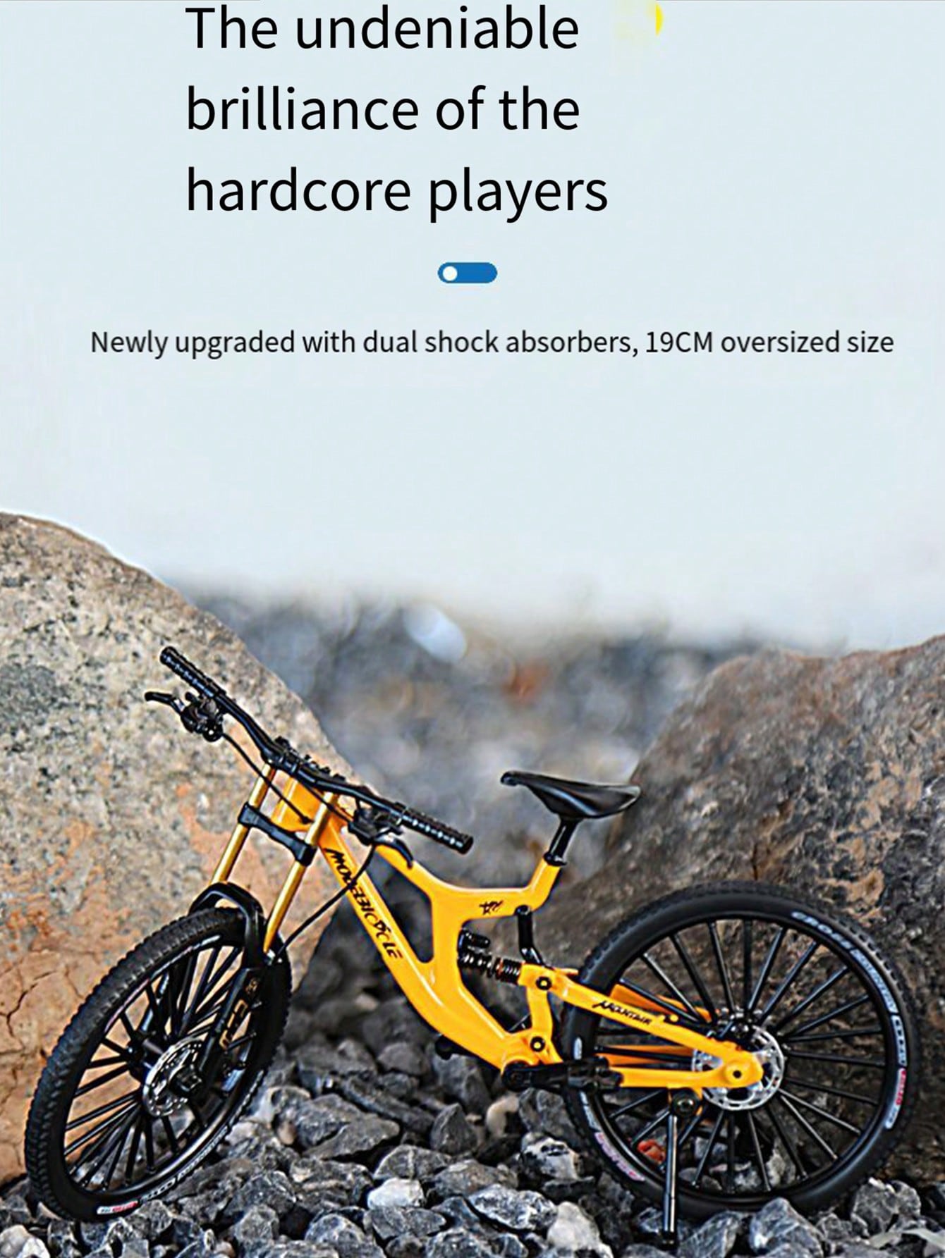 Mountain Biking Game - จักรยานเสือภูเขาแบบซอฟต์เทลพร้อมโช้คอัพคู่ที่ได้รับการอัพเกรด เหมาะสำหรับผู้ชายและผู้หญิง เหมาะสำหรับเกมปาร์ตี้และงานเลี้ยงในสวน รวมถึงงานฉลองวันเกิด เป็นของขวัญที่สมบูรณ์แบบสำหรับผู้ใหญ่ชาวอินโด