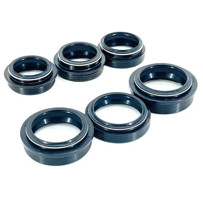 Mountain Biking Youtube - ยางกันฝุ่นกันฝุ่นตะเกียบหน้าจักรยานเสือภูเขา28-30-32-34-35-36mm ใช้ได้กับ Rockshox/sr Suntour