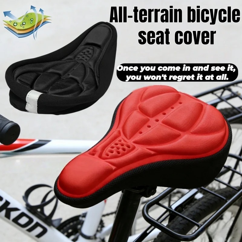 Mountain Biking Pads - เบาะจักรยาน 2026 แบบ 3D นุ่มสบาย ปลอกเบาะจักรยานสำหรับปั่นจักรยานเสือภูเขา