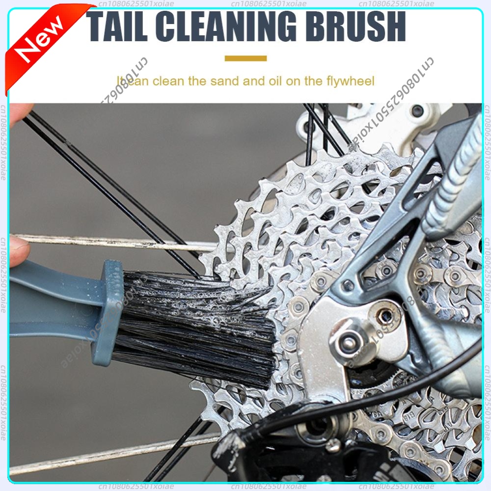Mountain Biking Game - เครื่องทำความสะอาดโซ่จักรยานเสือภูเขา MTB แปรงล้างจักรยานพลาสติก น้ำหนักเบา อุปกรณ์เสริมสำหรับการเล่นเกม