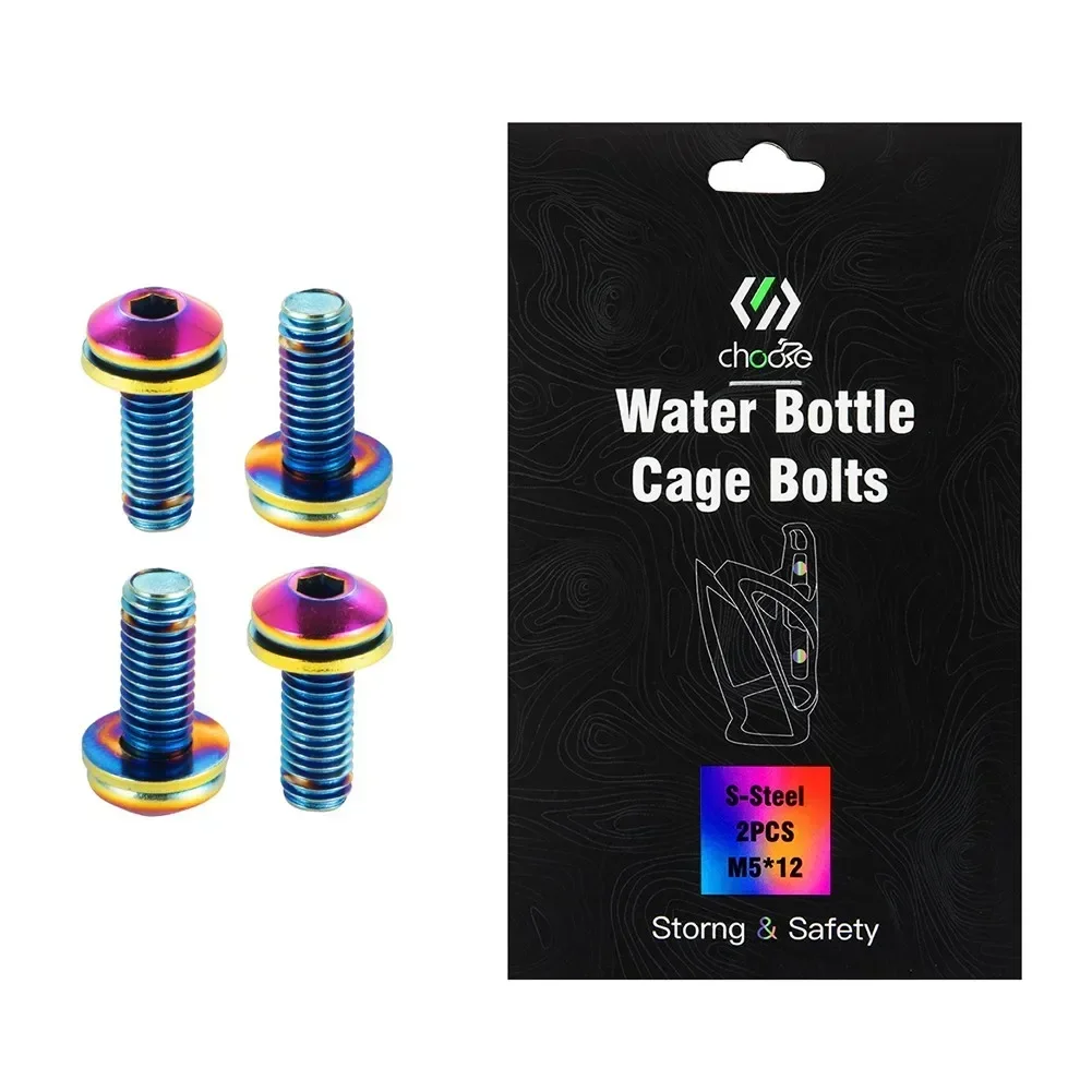 4 ชิ้น M5x12 จักรยานขวดกรงสลัก - Mountain Biking Water Bottle บทวิจารณ์และราคา