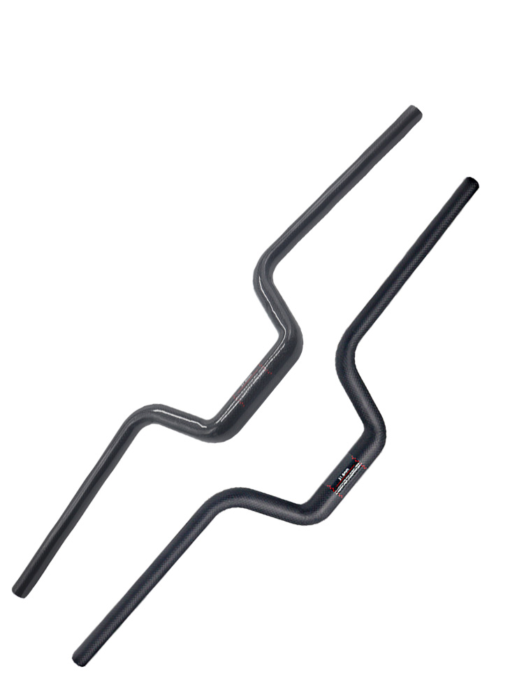 แฮนด์จักรยานเสือภูเขาแบบ U-Sha - Mountain Biking Logo บทวิจารณ์และราคา