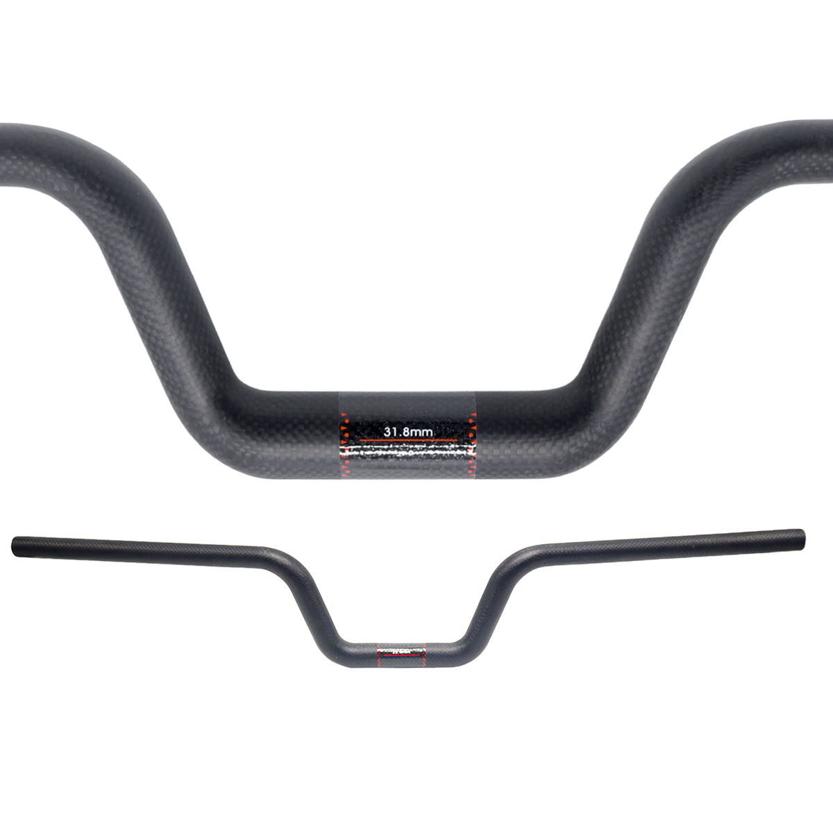 แฮนด์จักรยานเสือภูเขาแบบ U-Sha - Mountain Biking Logo บทวิจารณ์และราคา