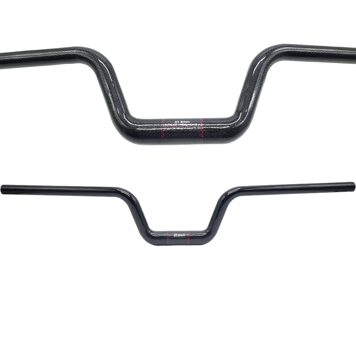 แฮนด์จักรยานเสือภูเขาแบบ U-Sha - Mountain Biking Logo บทวิจารณ์และราคา