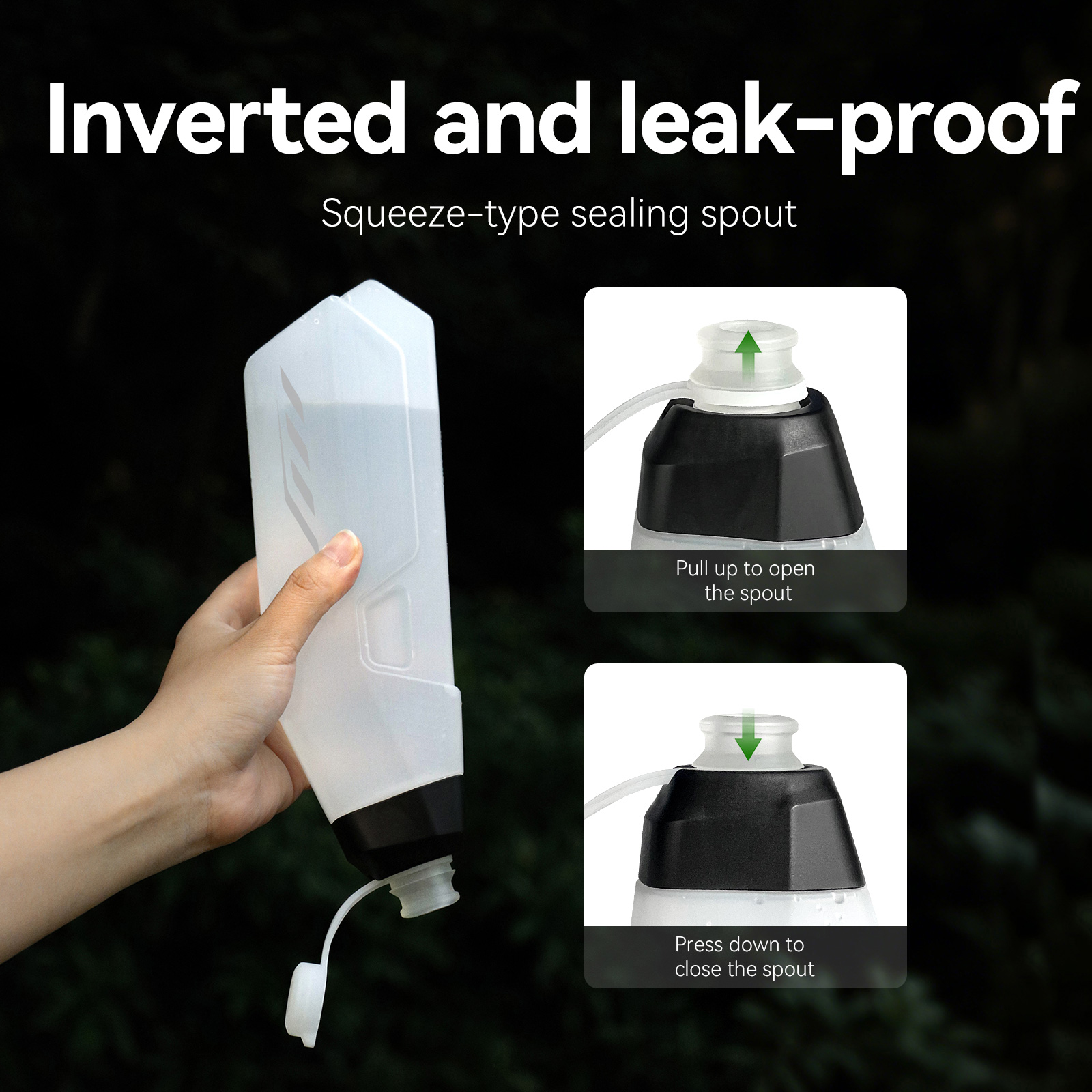 ขวดน้ำขนาด 650 มล. สำหรับใส่ใน - Mountain Biking Water Bottle บทวิจารณ์และราคา