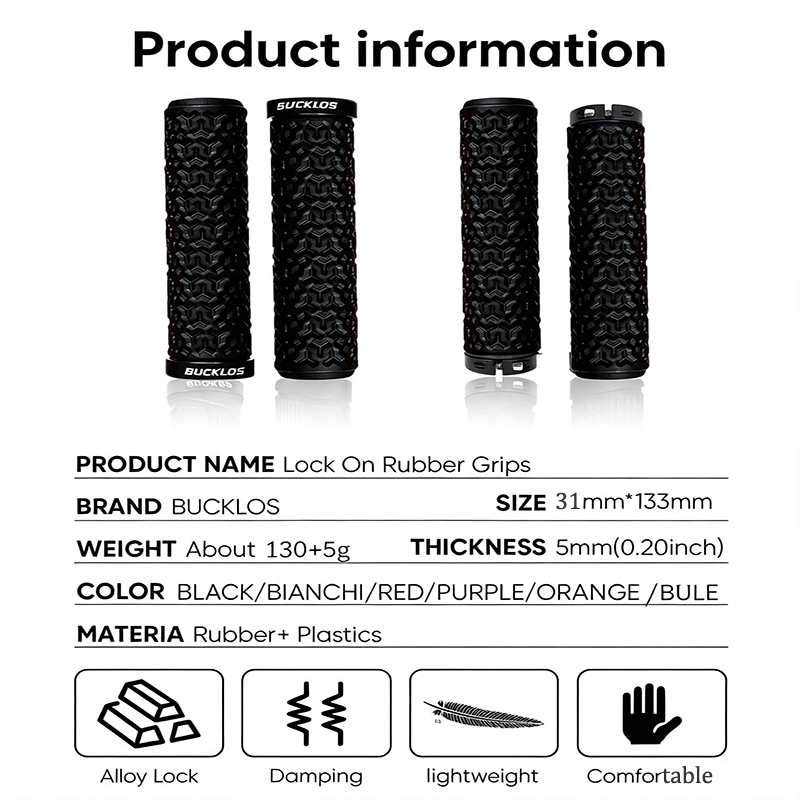 BUCKLOS ปลอกแฮนด์จักรยานเสือภู - Mtb Grip Lock On บทวิจารณ์และราคา