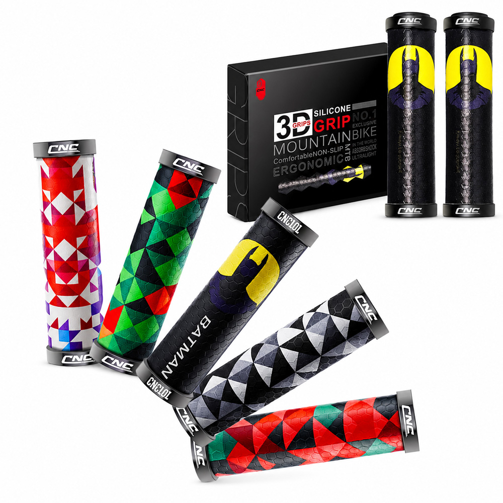 CNCLOL ซิลิโคน MTB แฮนด์จับจัก - Mtb Grip Lock On บทวิจารณ์และราคา