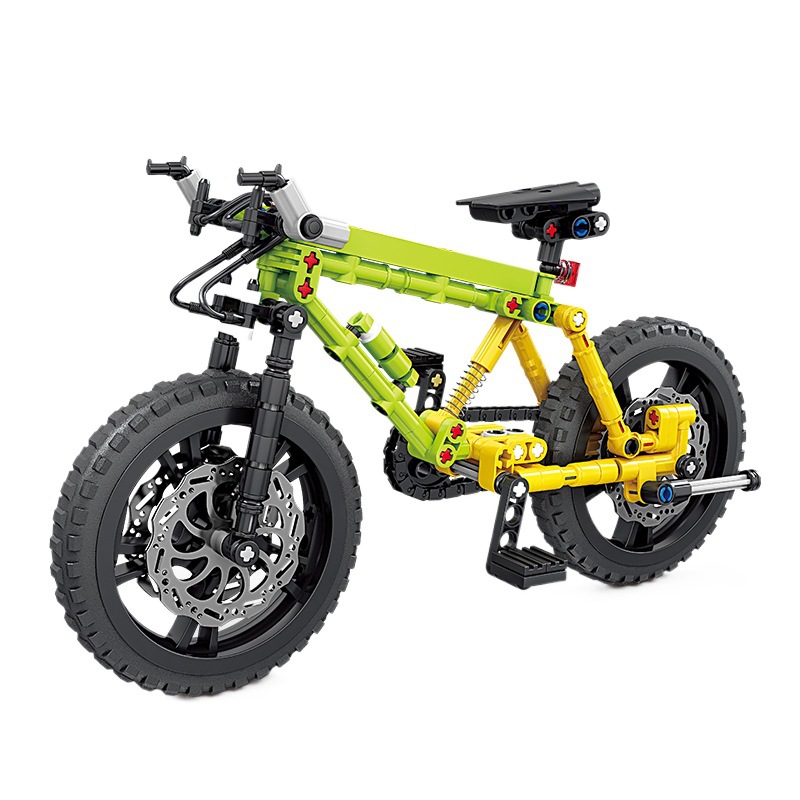ชุดตัวต่อจิ๋วรูปจักรยานเสือภูเ - Mountain Biking Game บทวิจารณ์และราคา