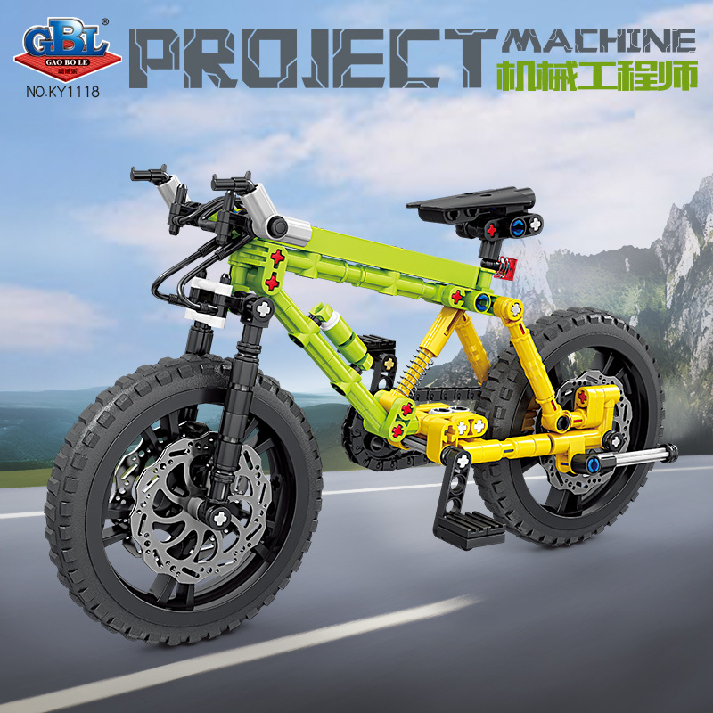 ชุดตัวต่อจิ๋วรูปจักรยานเสือภูเ - Mountain Biking Game บทวิจารณ์และราคา