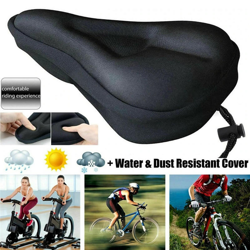 จักรยานอานครอบคลุม Pad นุ่มหนา - Mountain Biking Pads บทวิจารณ์และราคา