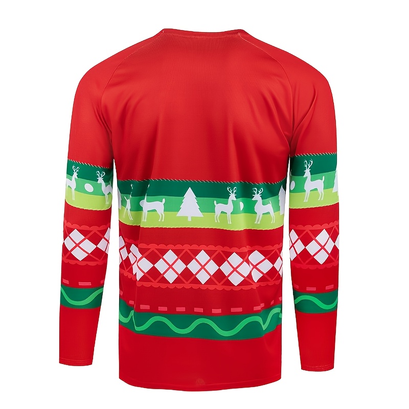 เสื้อแขนยาวลายการ์ตูนกวางเรนเด - Mountain Biking Holidays บทวิจารณ์และราคา