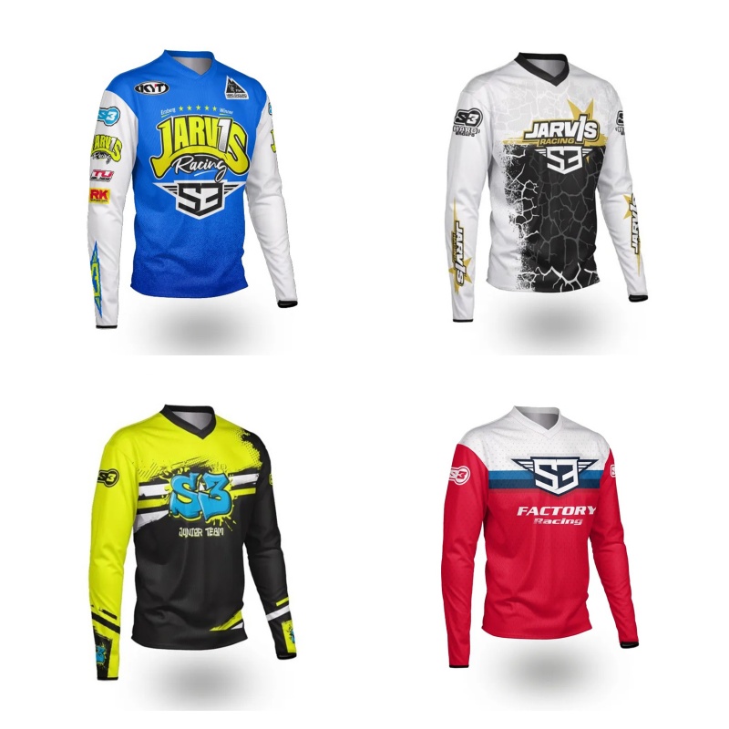 เสื้อเจอร์ซีย์แขนยาว S3 Parts  - Mountain Biking Trails บทวิจารณ์และราคา