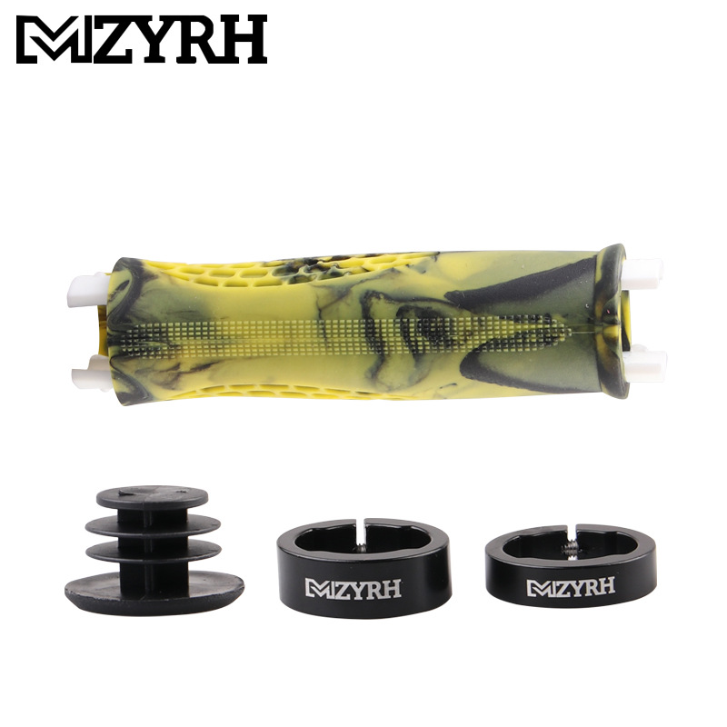 ปลอกแฮนด์จักรยานล็อคยางด้ามจับ - Mtb Grip Lock On บทวิจารณ์และราคา