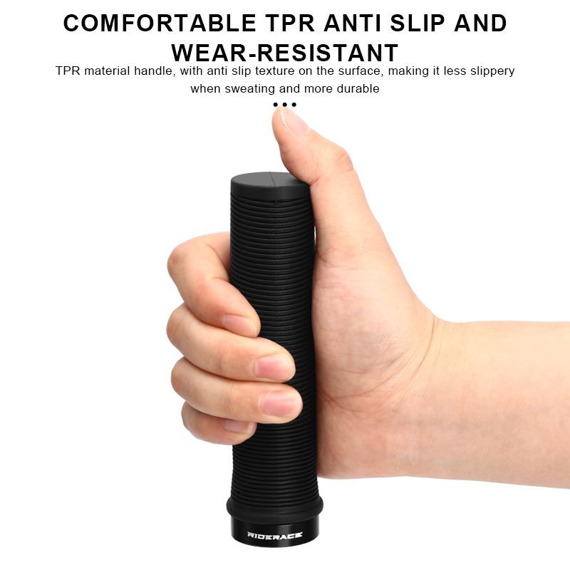 ปลอกแฮนด์จักรยานยางกันกระแทกกั - Mtb Grip Lock On บทวิจารณ์และราคา