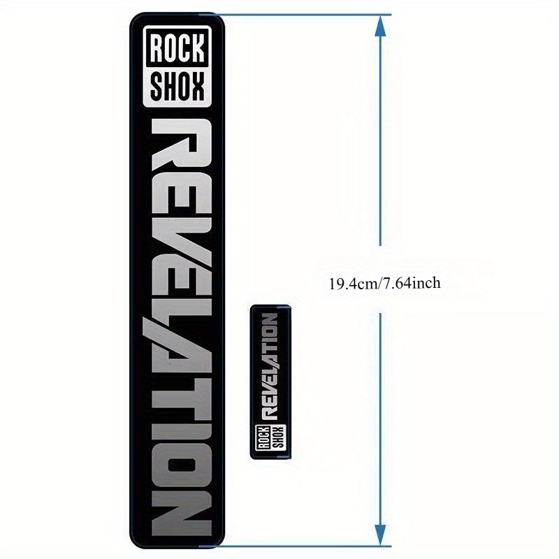 สติ๊กเกอร์ป้องกันโช้คจักรยาน R - Mountain Biking Logo บทวิจารณ์และราคา