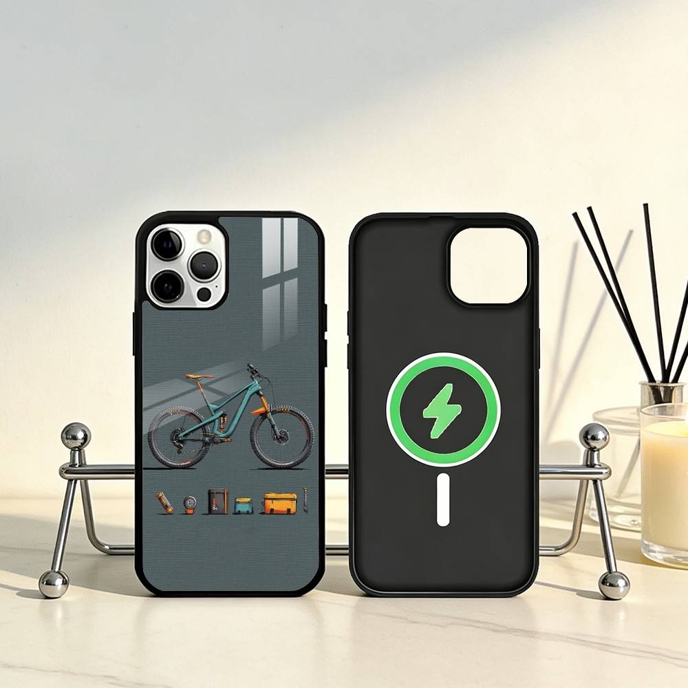 เคสโทรศัพท์ลายจักรยานเสือภูเขา - Mountain Biking Logo บทวิจารณ์และราคา