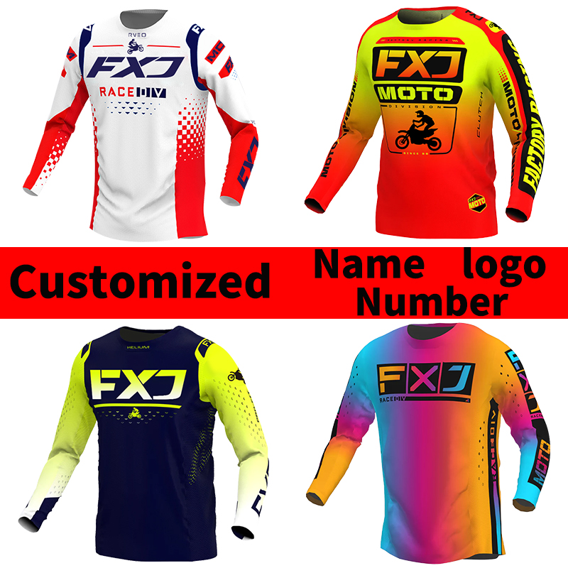 FXJ Motocross jersey Off road  - Mountain Biking Trails บทวิจารณ์และราคา