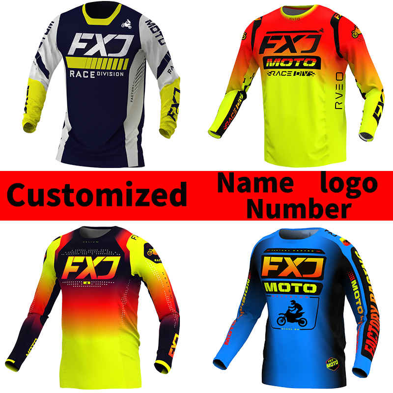 FXJ Motocross jersey Off road  - Mountain Biking Trails บทวิจารณ์และราคา