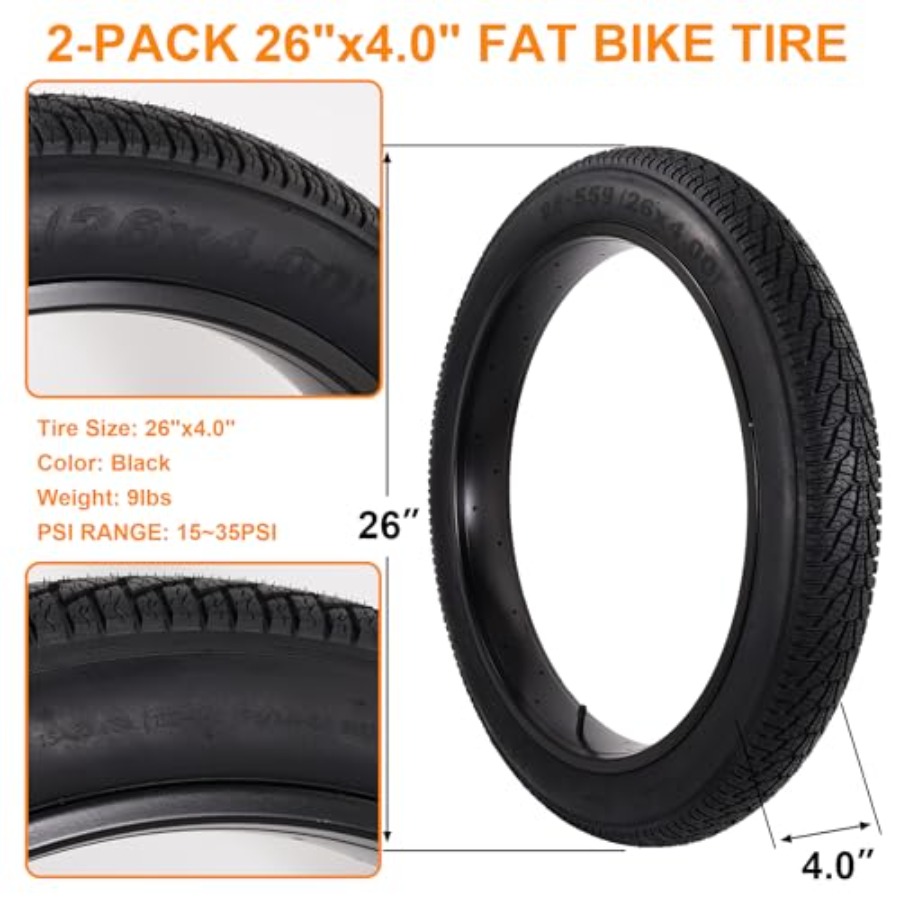 ยางจักรยานเสือภูเขาขนาด 26x4.0 - Mountain Biking Youtube บทวิจารณ์และราคา