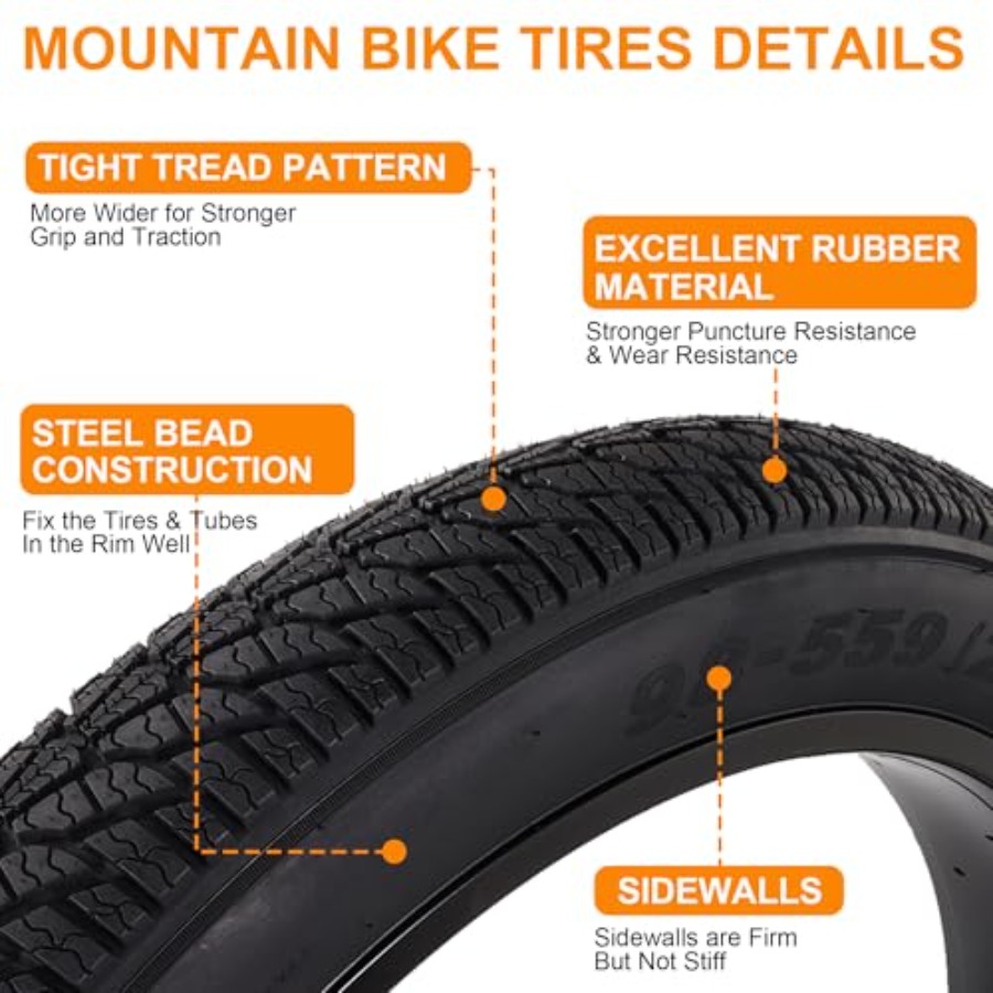 ยางจักรยานเสือภูเขาขนาด 26x4.0 - Mountain Biking Youtube บทวิจารณ์และราคา