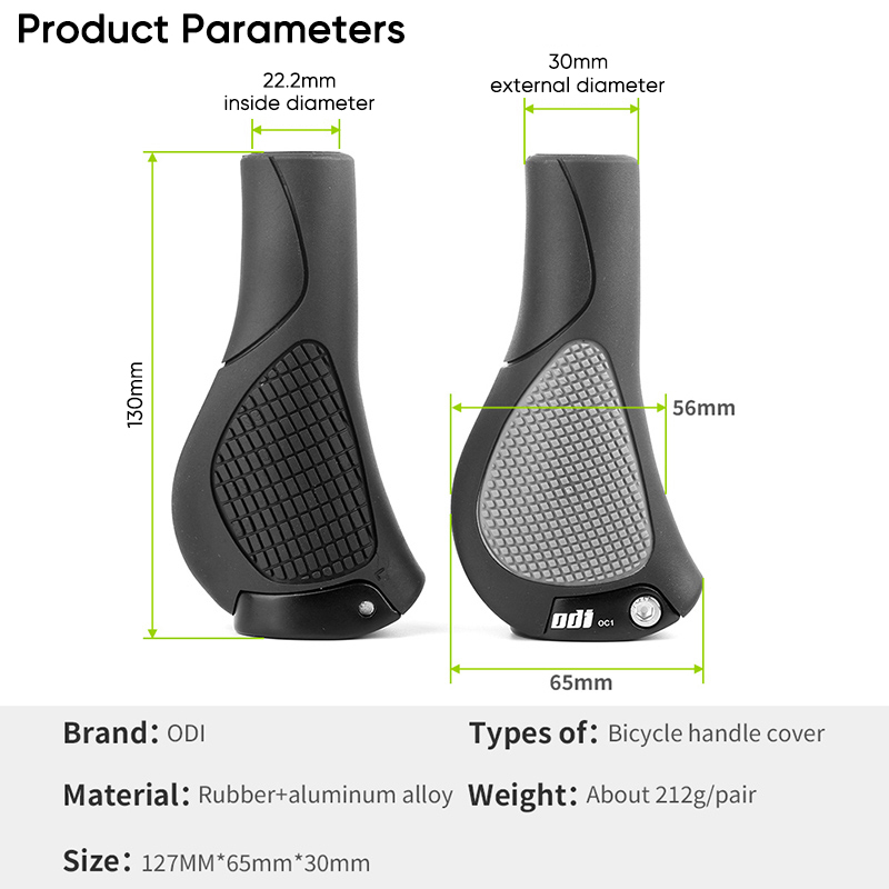 ด้ามจับจักรยาน OC1ตามหลักสรีรศ - Mtb Grip Lock On บทวิจารณ์และราคา