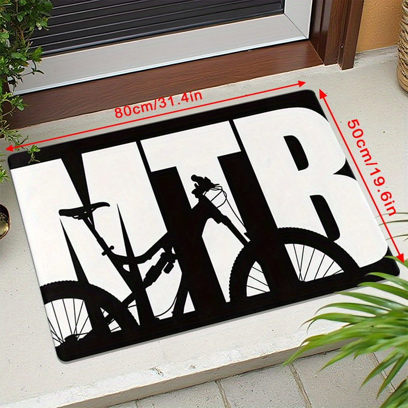 พรมเช็ดเท้าลายจักรยานเสือภูเขา - Mountain Biking Game บทวิจารณ์และราคา