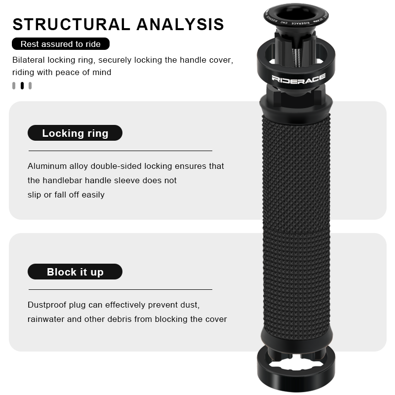ปลอกแฮนด์จักรยาน 1 คู่ พร้อมปล - Mtb Grip Lock On บทวิจารณ์และราคา
