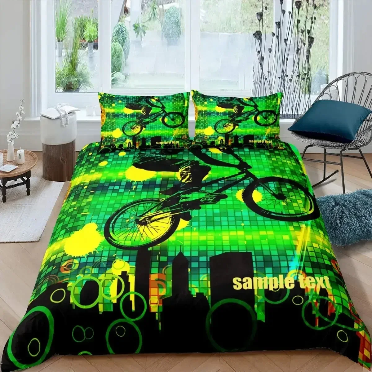 ชุดผ้าคลุมผ้านวมลายจักรยาน ไมโ - Mountain Biking Game บทวิจารณ์และราคา