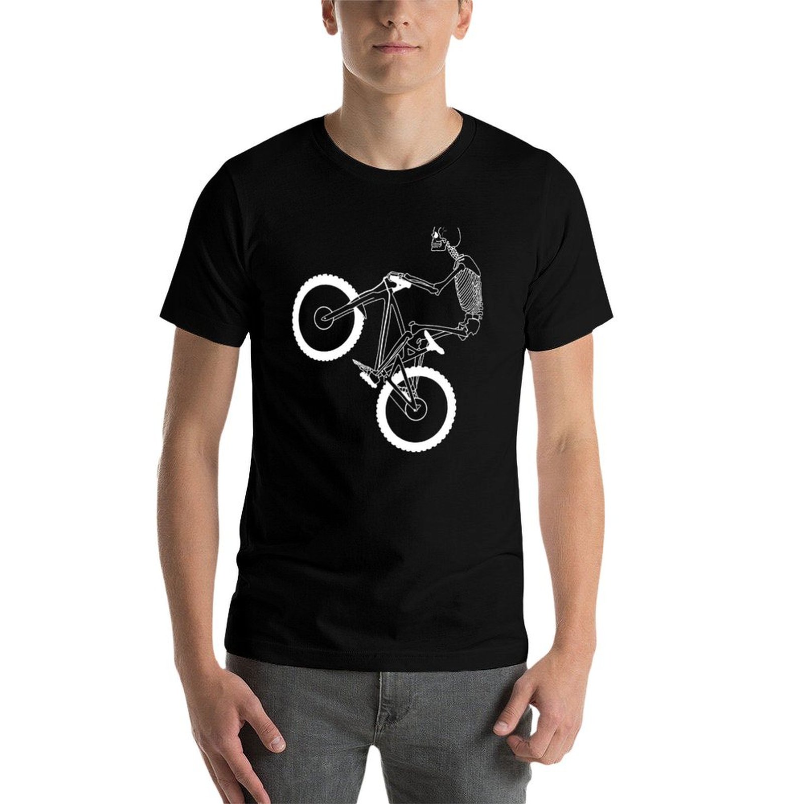 เสื้อยืดแขนสั้นลายโครงกระดูกจั - Mountain Biking Holidays บทวิจารณ์และราคา