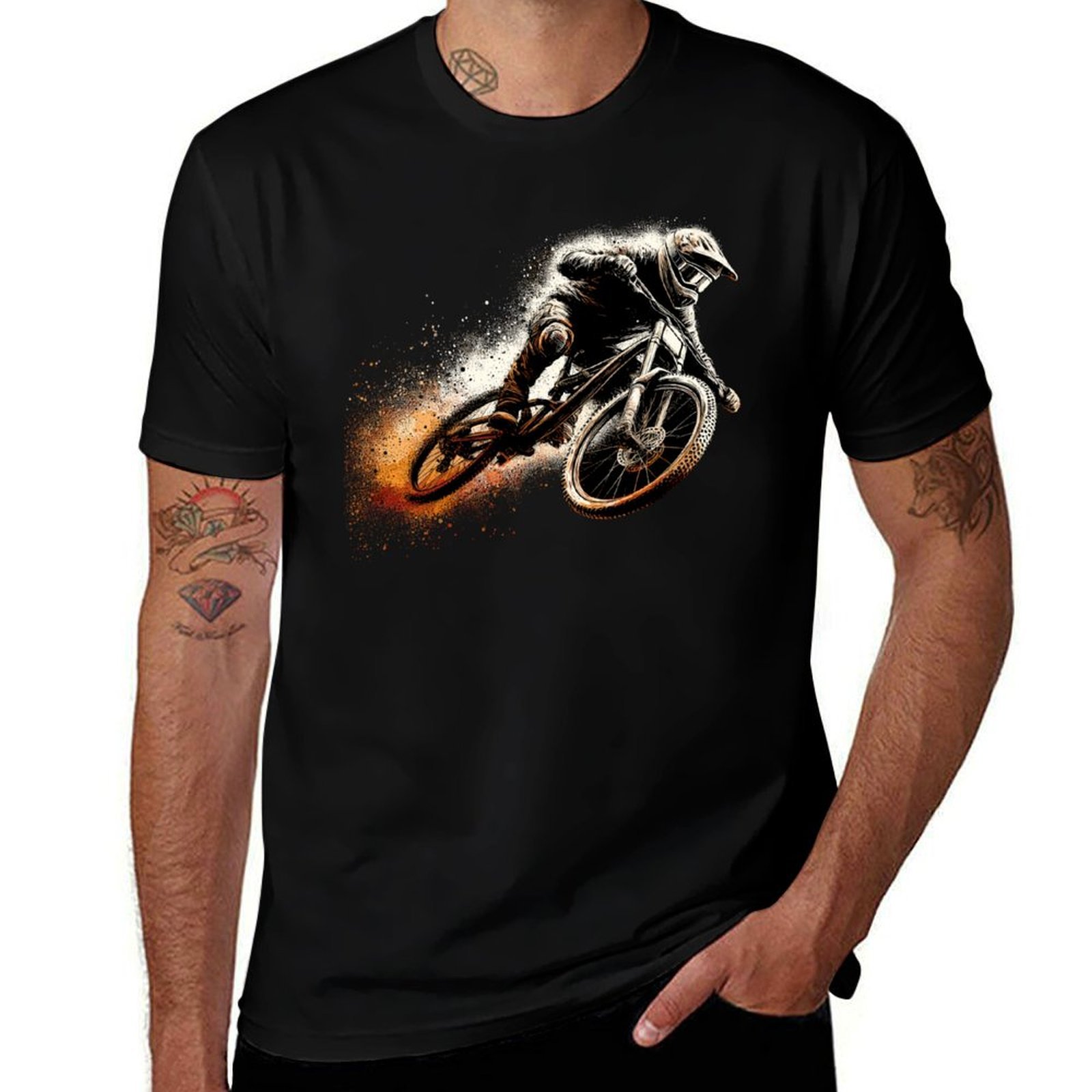 เสื้อยืดลายจักรยานเสือภูเขา MT - Mountain Biking Holidays บทวิจารณ์และราคา
